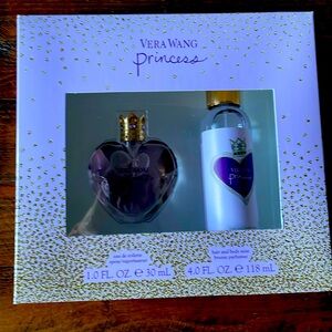 Brand new never opened Vera Wang perfume princess and body mist
